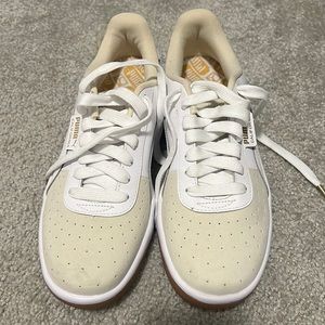 All White California Pumas (Never Been Worn)